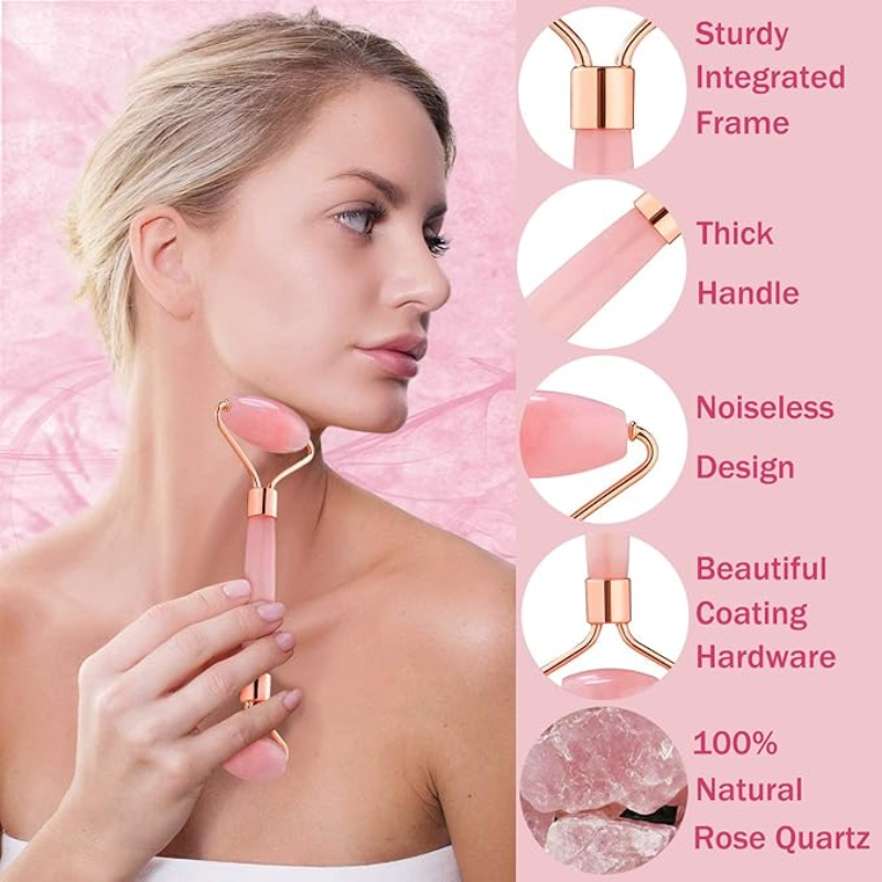Soothesilk Rose Quartz Sculpting Roller