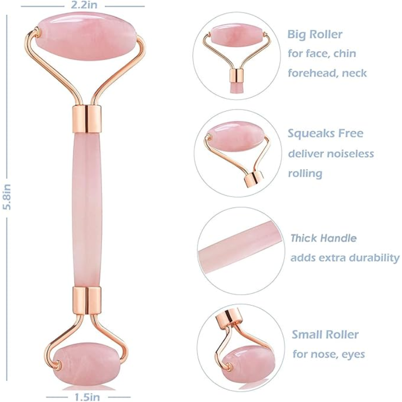 Soothesilk Rose Quartz Sculpting Roller